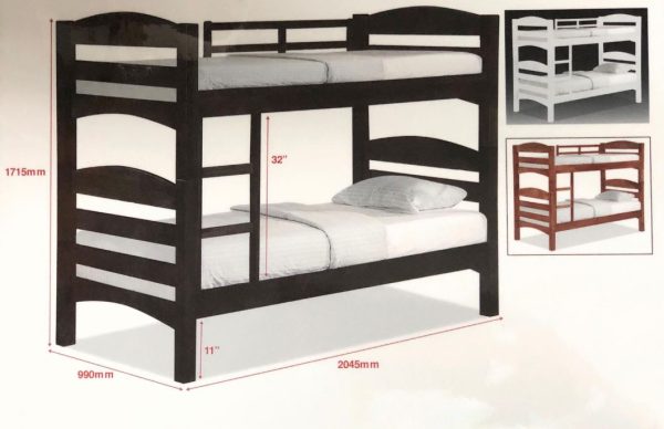 Double Deck Bunk Bed DD1090 (Super Single)